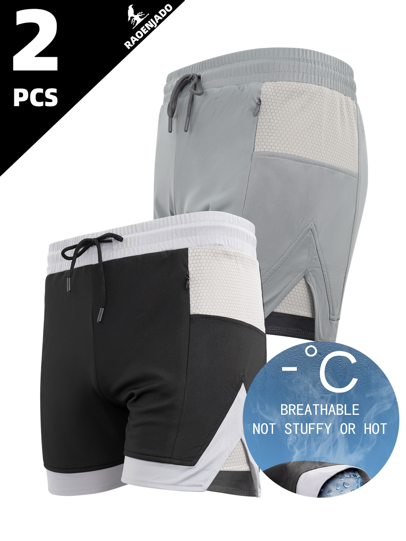 Swim Trunk Shorts - Мужские спортивные шорты быстросохнущие, летние, легкие,