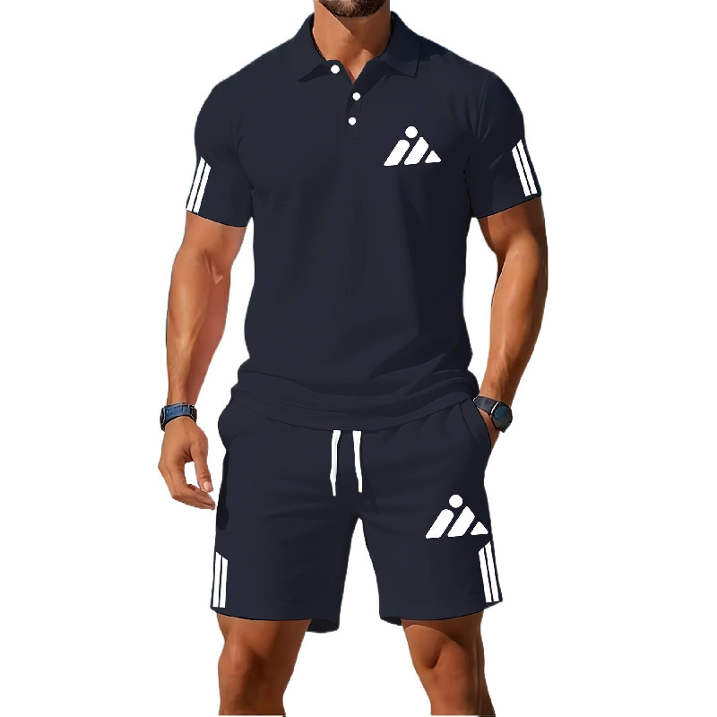 Men'S Fashion Polo Shirt - Новый мужской комплект из высококачественных повседневных