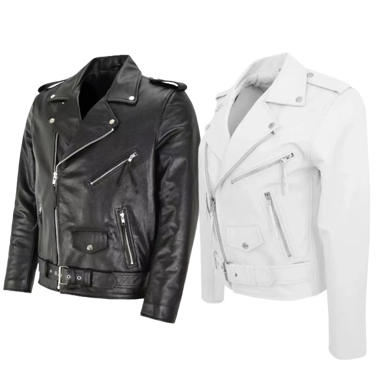 Jacket Mens Fashion - Мужская модная кожаная куртка, облегающего кроя,