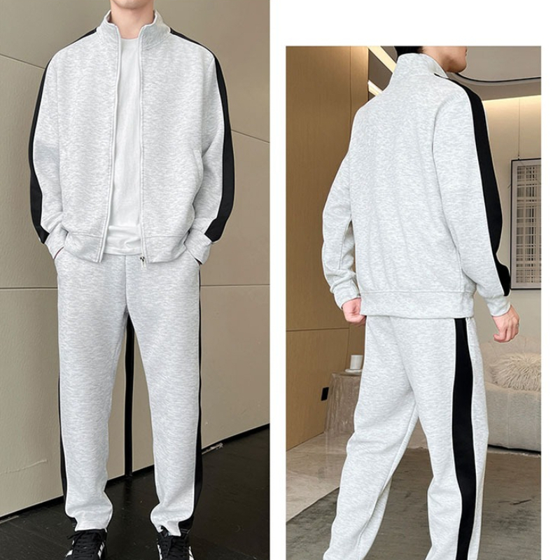 Jacket Mens Fashion - Осенний мужской спортивный костюм: повседневные джоггеры,