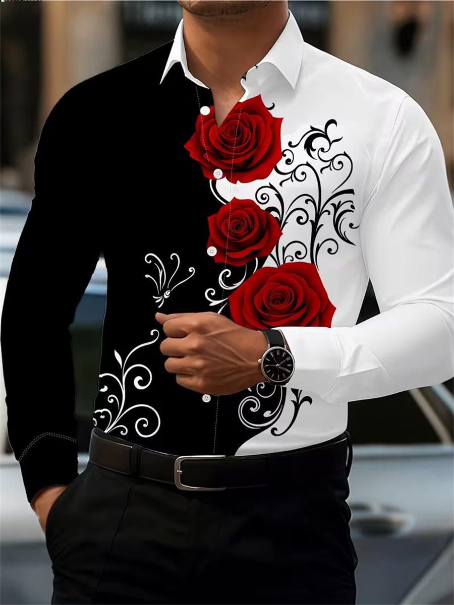 Men'S Fashion Essentials - Мужская рубашка с длинным рукавом и