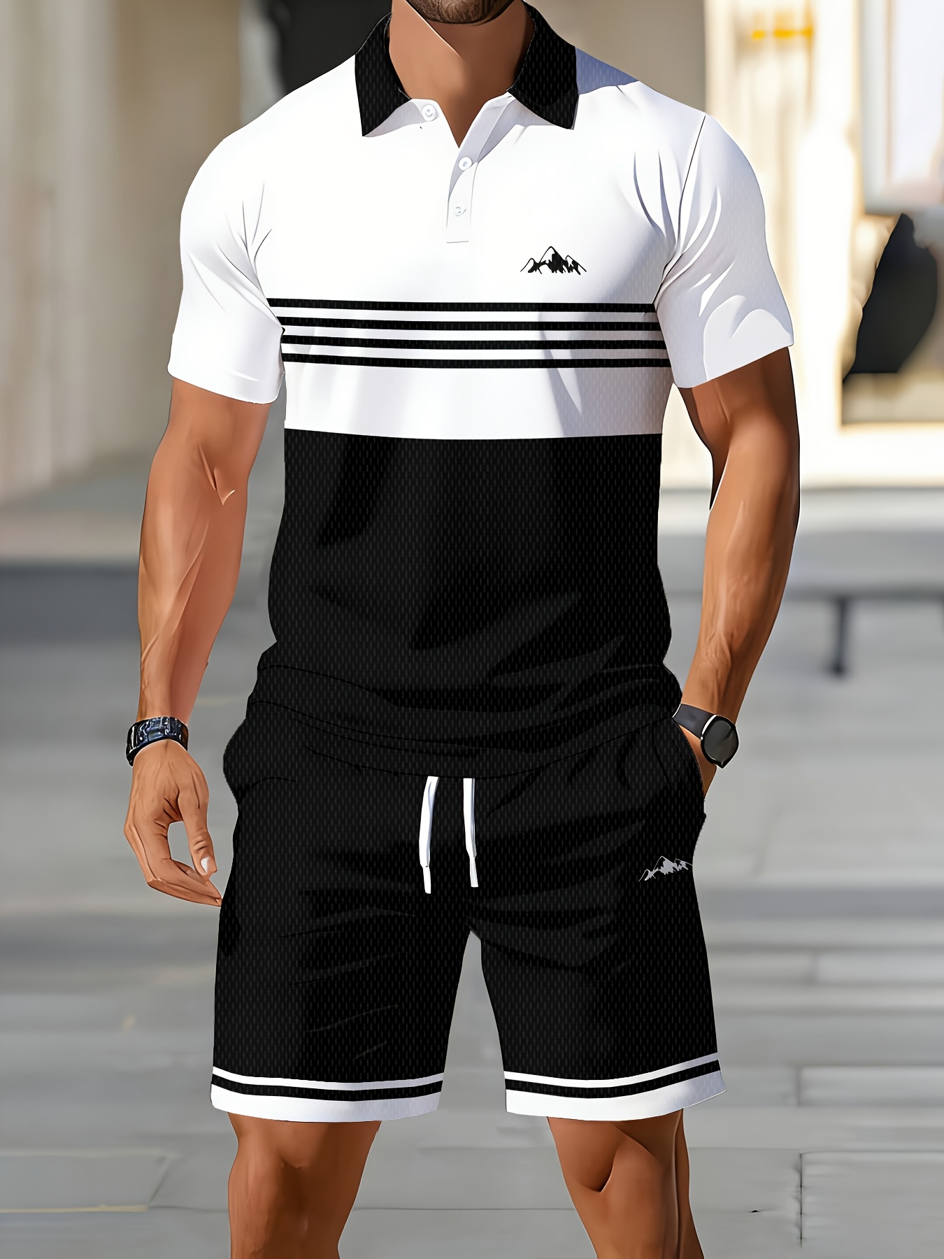 Men'S Fashion Polo Shirt - Летний мужской комплект поло 2026 года