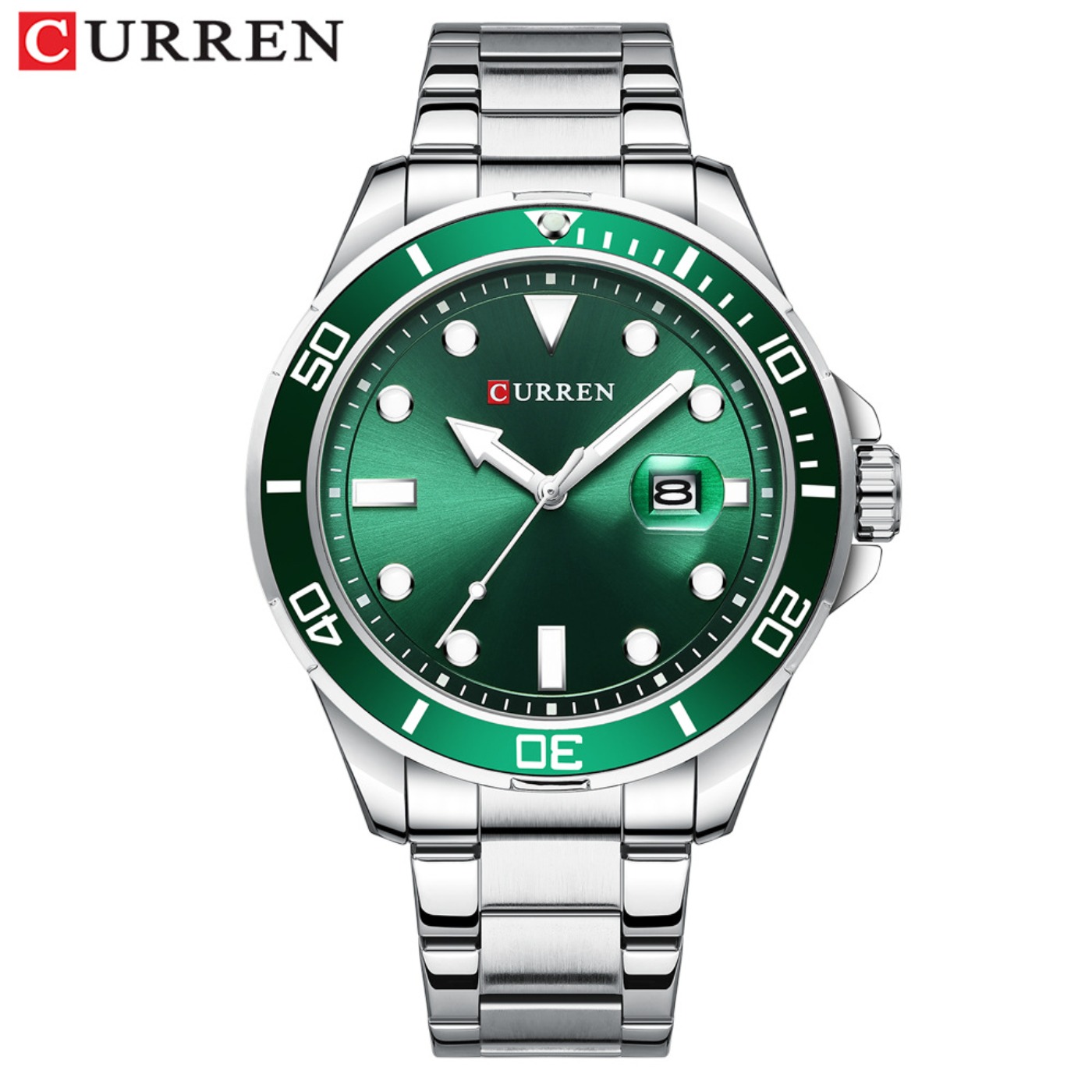 Новые часы CURREN серии Green  – обзор и цена Men'S Fashion Brand