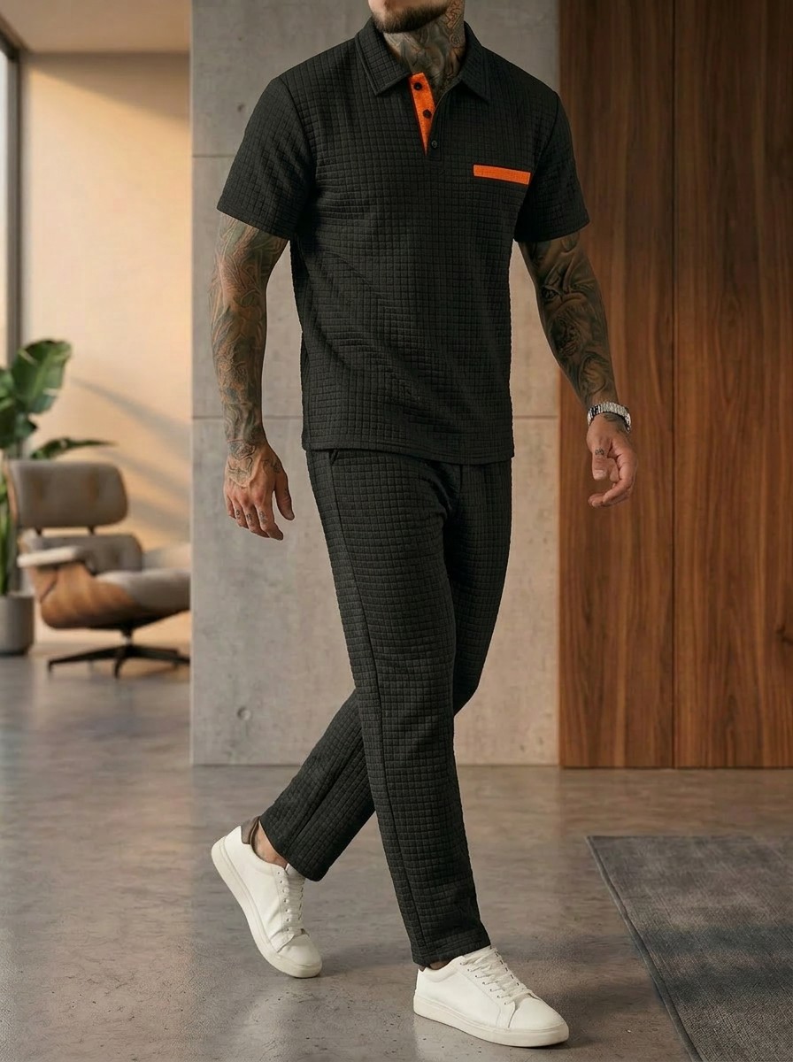 Летняя новинка: мужская модная – обзор и цена Men'S Fashion Polo Shirt