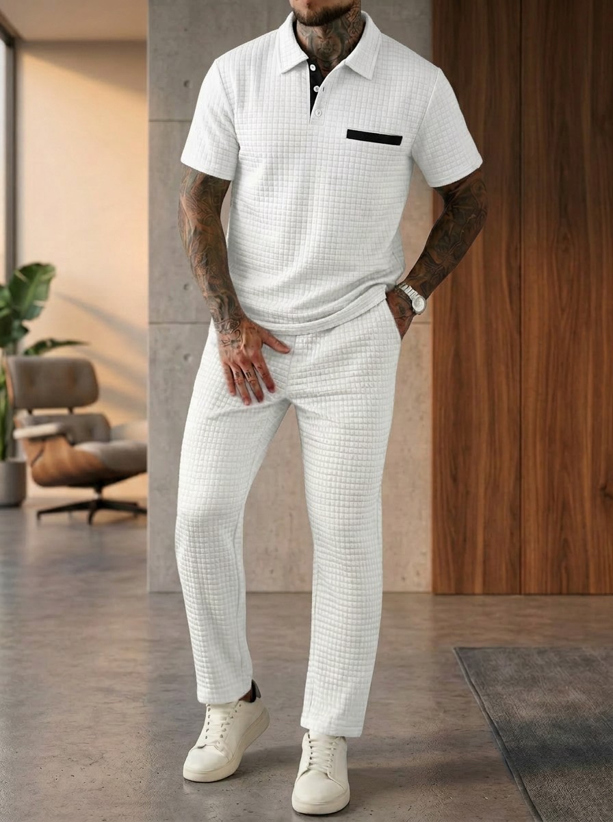 Летняя новинка: мужская модная – обзор и цена Men'S Fashion Polo Shirt
