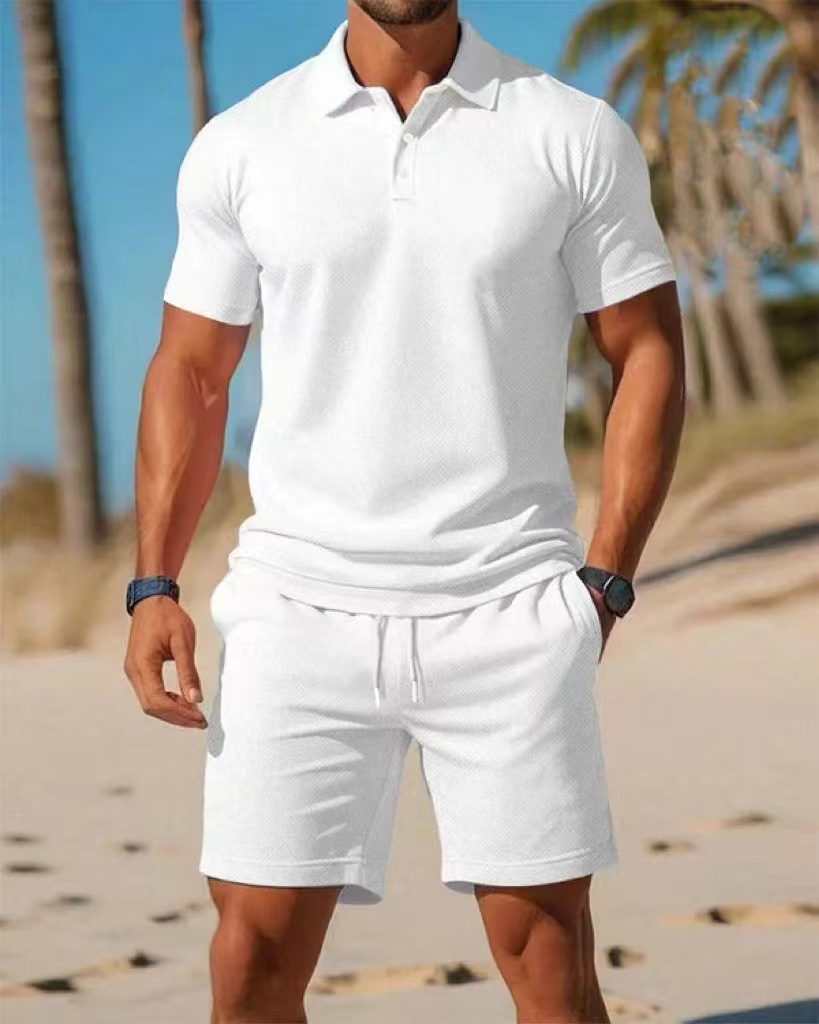 Летний повседневный универсаль – обзор и цена Men'S Fashion Polo Shirt