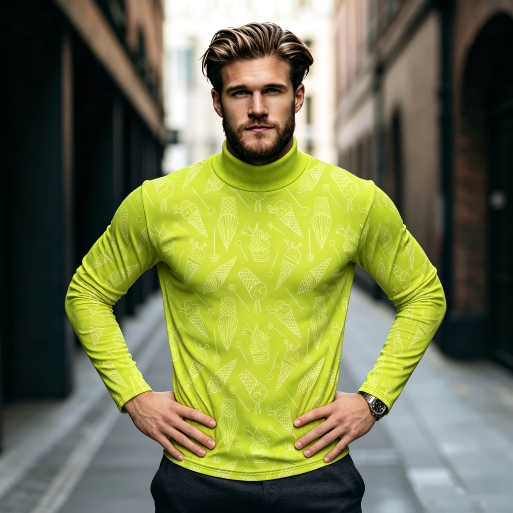 Мужская рубашка с высоким воро – обзор и цена Mens Fashion Streetwear