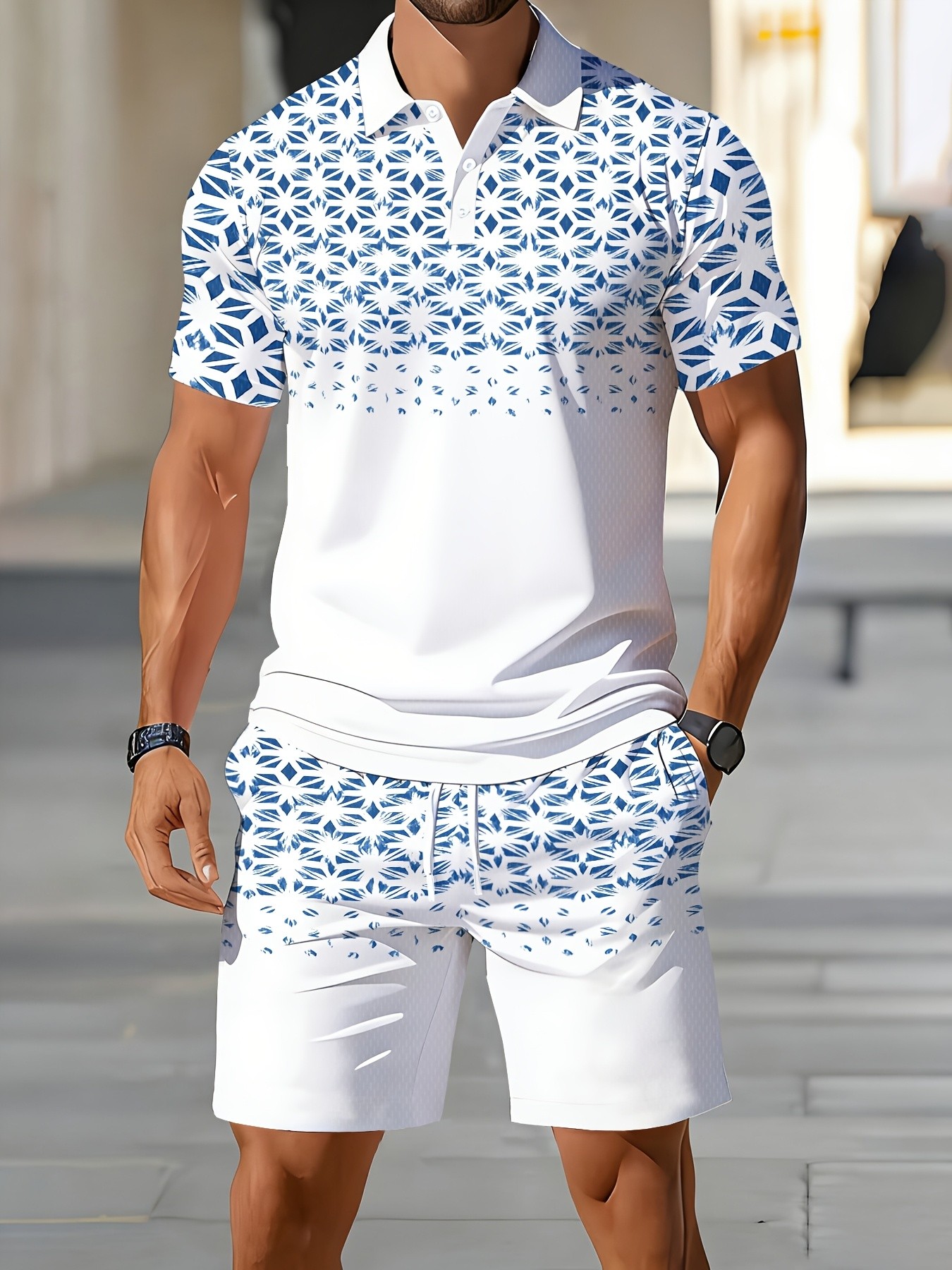 Летний мужской комплект поло 2 – обзор и цена Men'S Fashion Polo Shirt