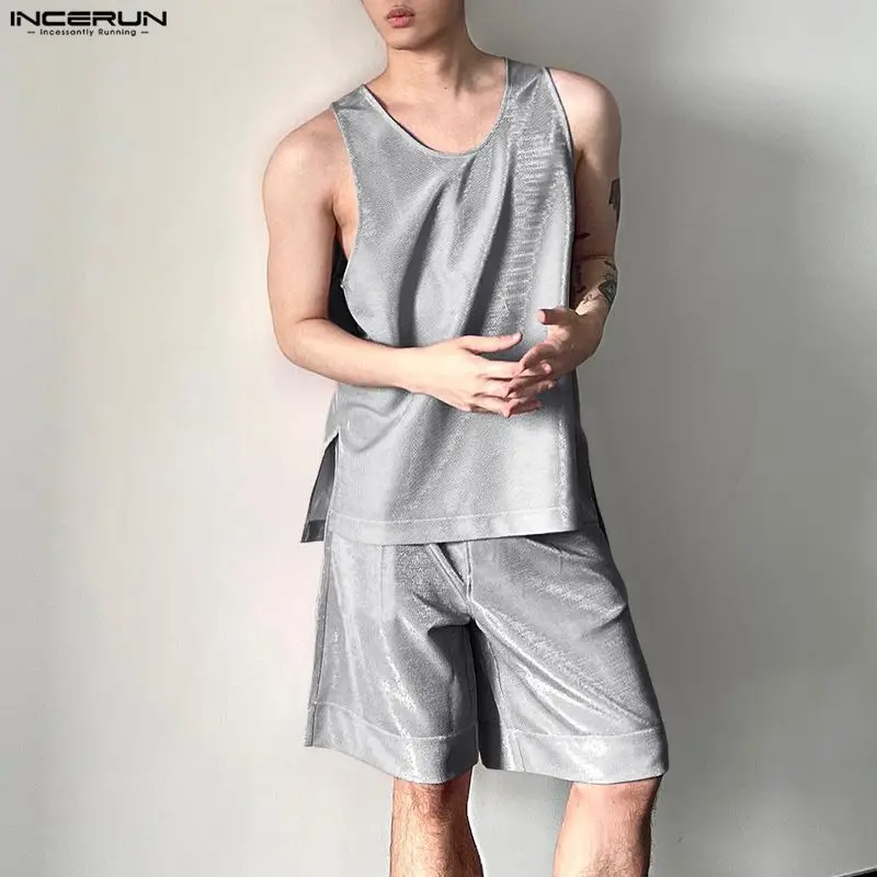 Мужские комплекты INCERUN: бле – обзор и цена Mens Fashion Streetwear