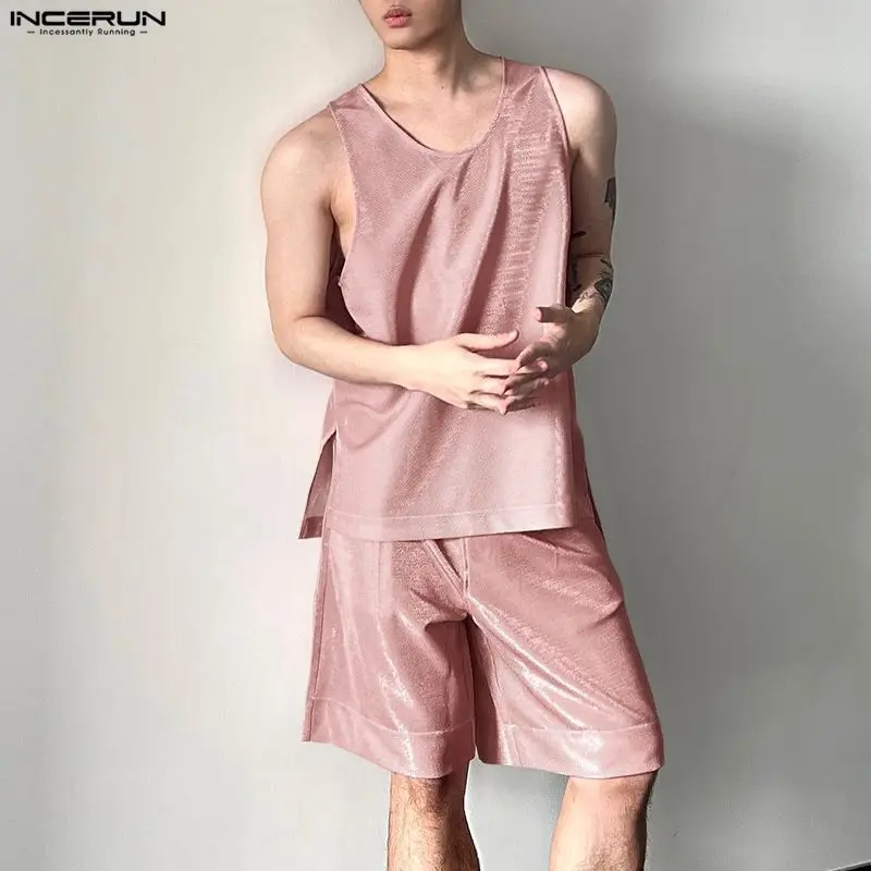 Мужские комплекты INCERUN: бле – обзор и цена Mens Fashion Streetwear