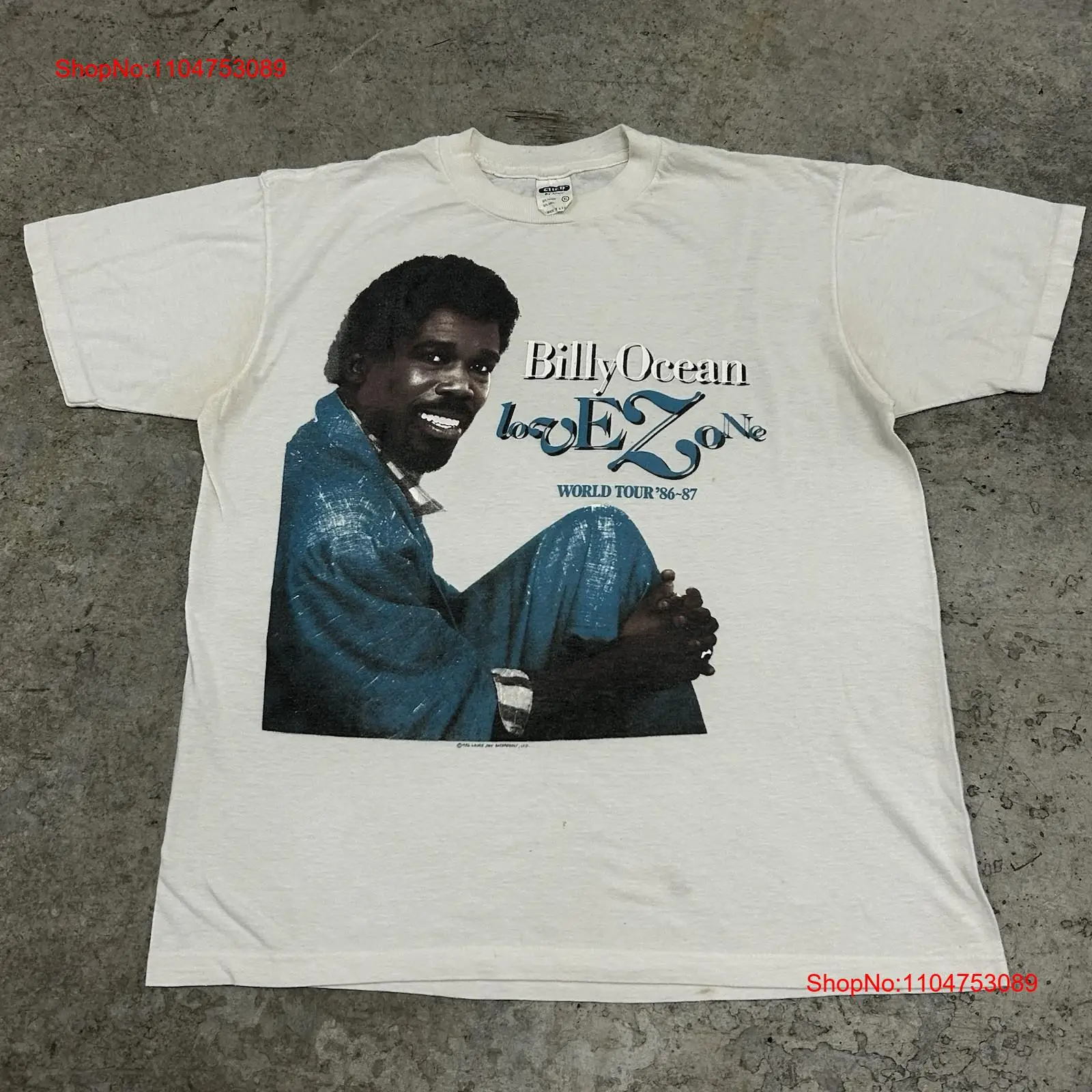 Винтажная футболка Billy Ocean – обзор и цена Mens Fashion World