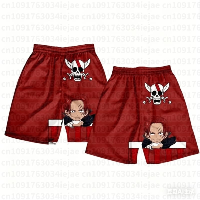 Шорты с 3D-принтом One Piece:  – обзор и цена Swim Trunk Shorts