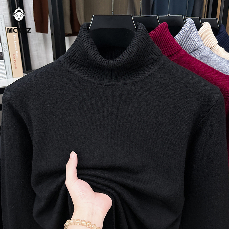 Мужской свободный свитер с выс – обзор и цена Knitted Cardigan Men