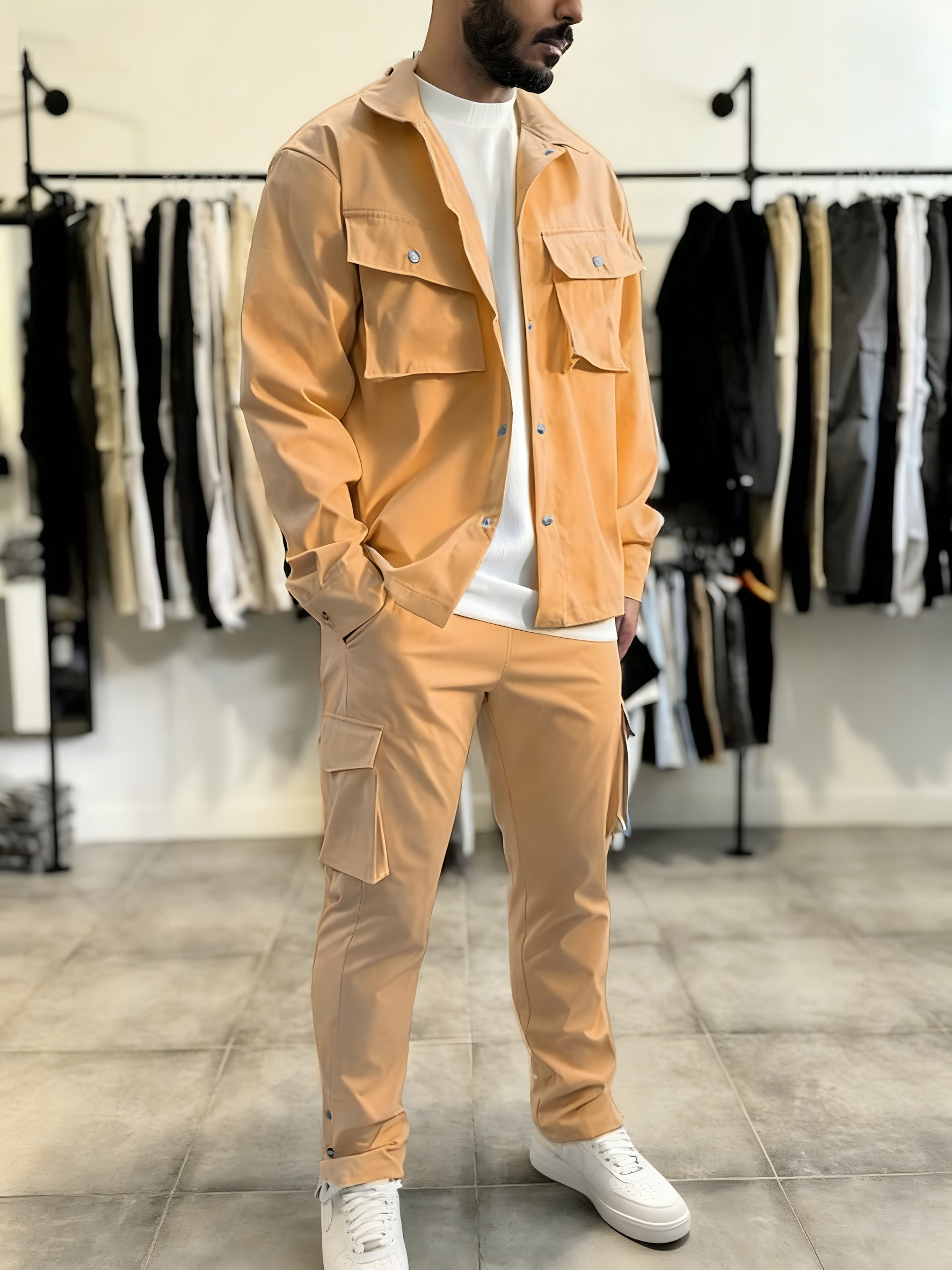 Мужская модная однотонная рабо – обзор и цена Jacket Mens Fashion