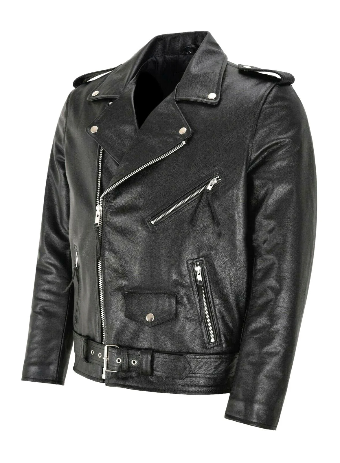 Мужская модная кожаная куртка, – обзор и цена Jacket Mens Fashion