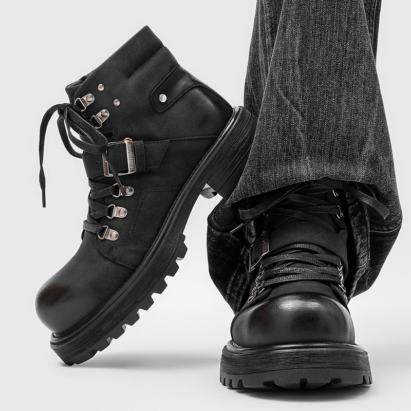Брендовые мужские кожаные боти – обзор и цена Men'S Fashion Brand