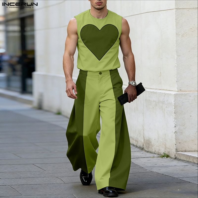 Мужские комплекты INCERUN: топ – обзор и цена Mens Fashion Streetwear