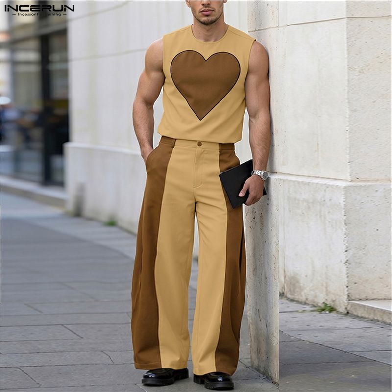 Мужские комплекты INCERUN: топ – обзор и цена Mens Fashion Streetwear