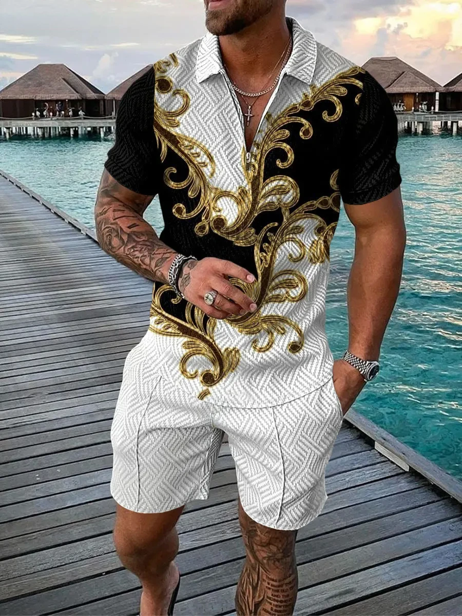 Новый летний мужской костюм 20 – обзор и цена Men'S Fashion Polo Shirt
