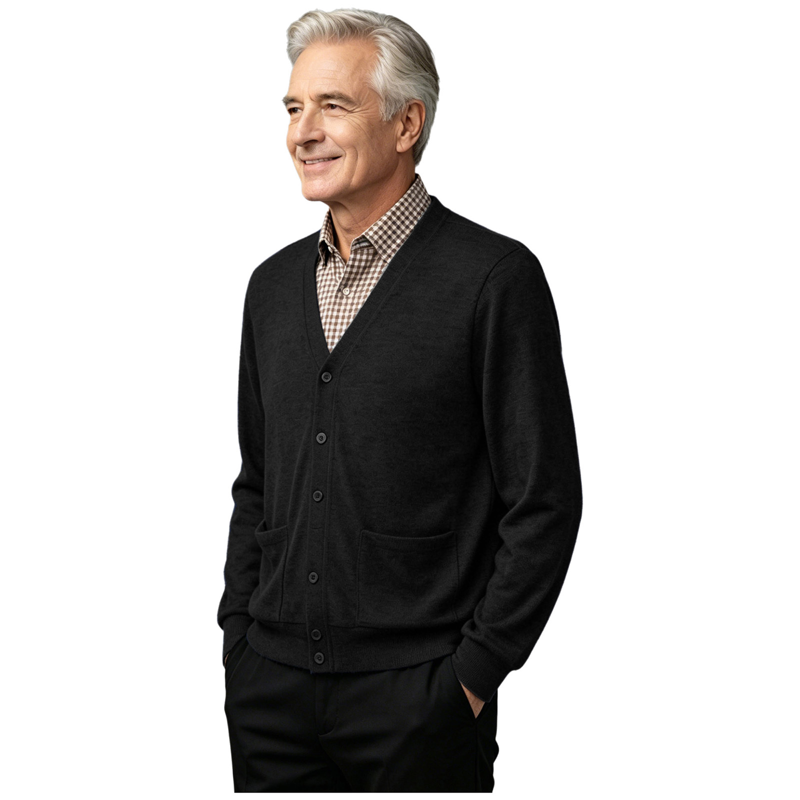 Мужской адаптивный кардиган дл – обзор и цена Knitted Cardigan Men